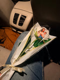 White artificial Rose custom